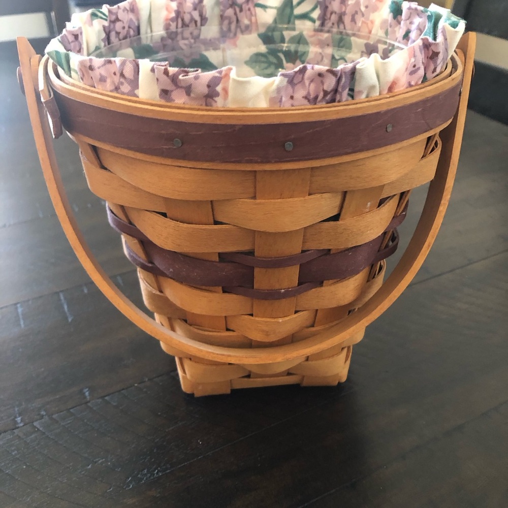 Longaberger Lilac Basket